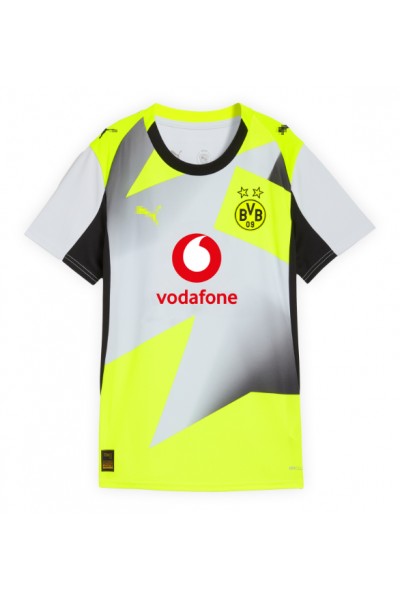 Borussia Dortmund Marcel Sabitzer #20 Jalkapallovaatteet Naisten Vieraspaita 2025-26 Lyhythihainen Borussia Dortmund Marcel Sabitzer #20 Jalkapallovaatteet Naisten Vieraspaita 2025-26 Lyhythihainen